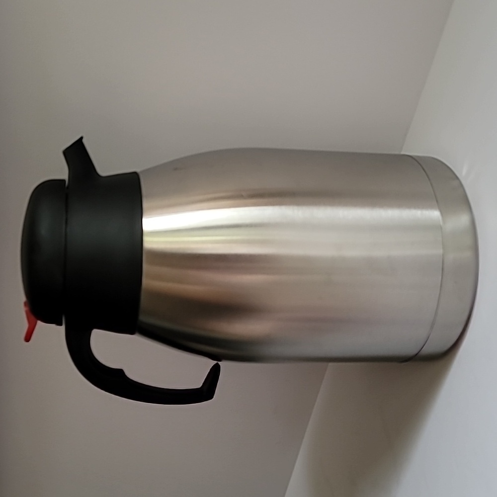 Thermos stainless steel 2 Liter button control pour Aladdin office travel